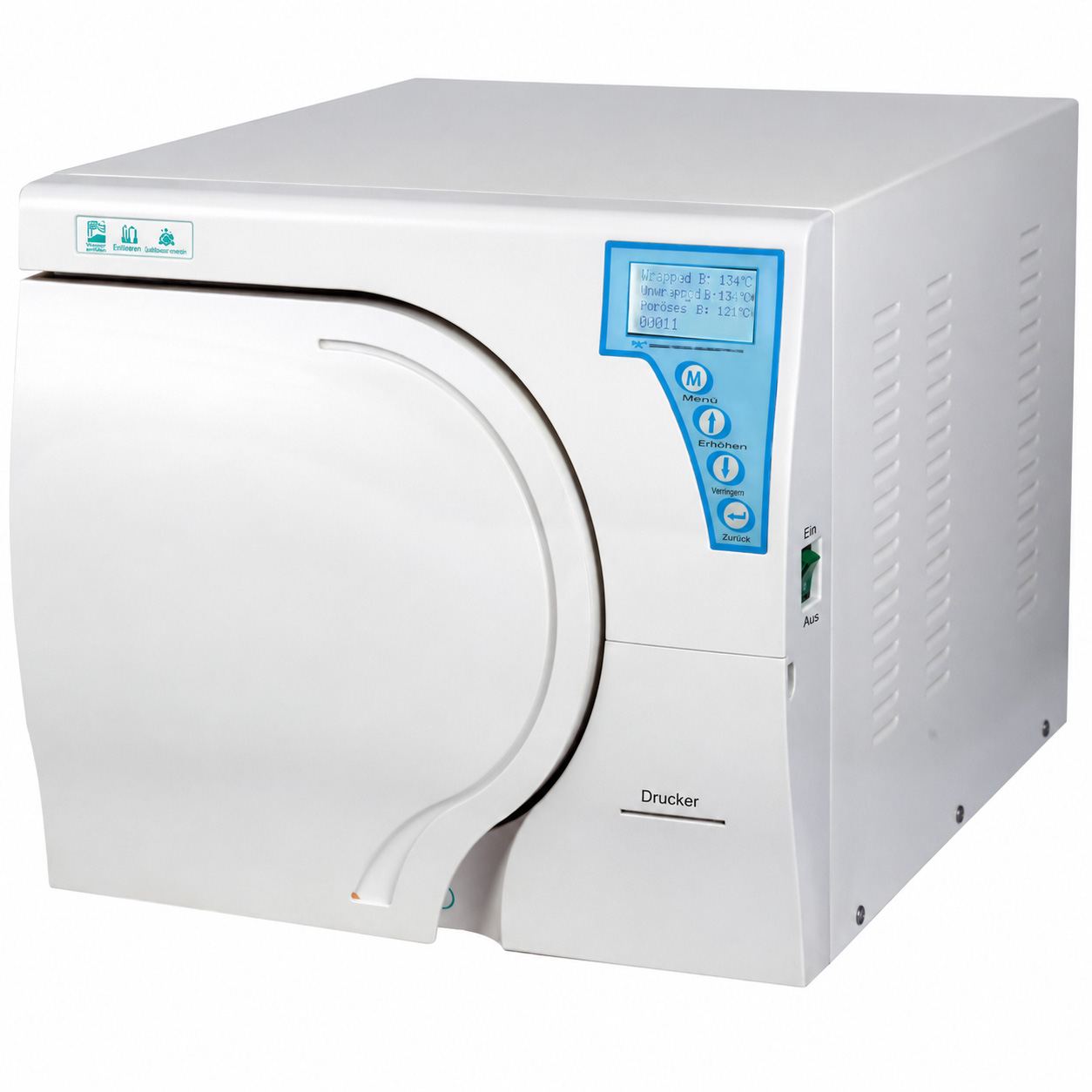 P&T BTS17 T Automatischer Sterilisator Klasse B 17L